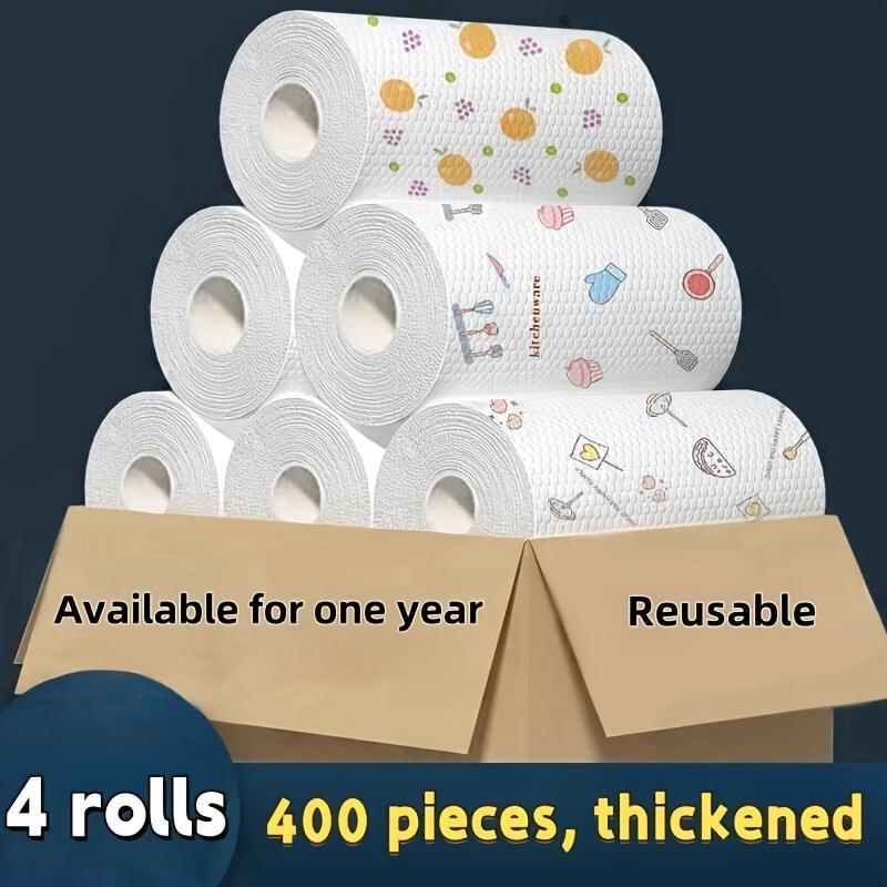 Disposable Household Kitchen Cleaning Paper, Dry and Wet Toilet Paper, Dishwashing Cloth, Oil Absorbing and Absorbent Paper