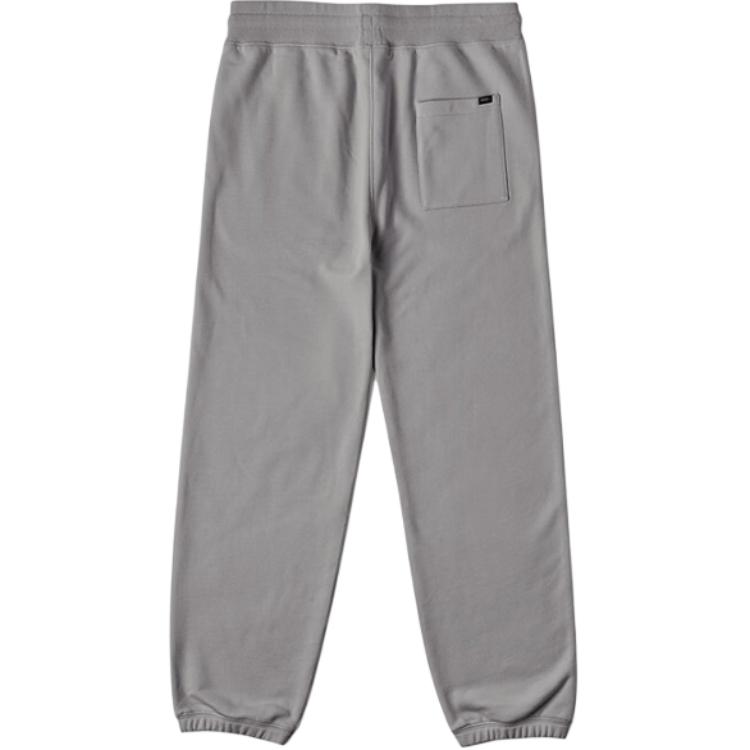 Vans Solid Color Lace-Up Casual Soft Comfortable Knitted Sports Pants Unisex bottoms Gray VN000P34AF1