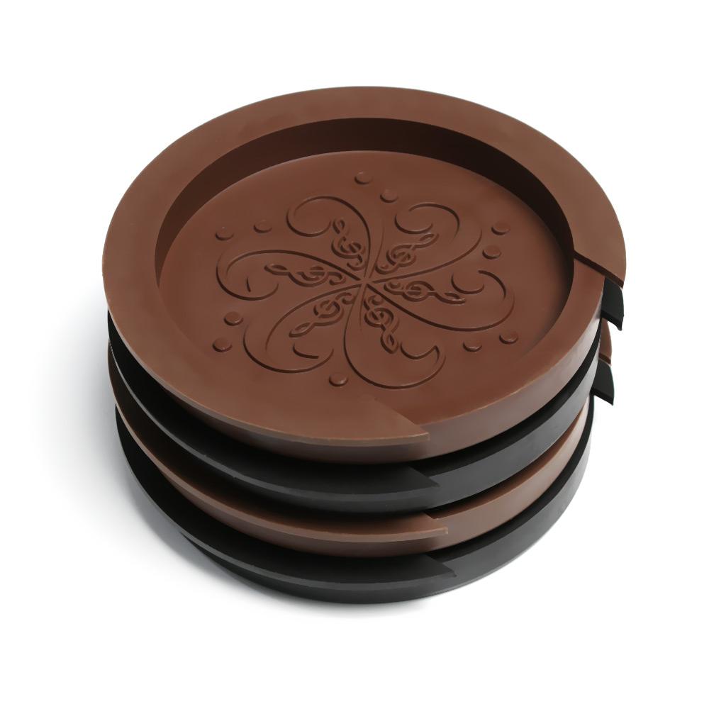 Black Silicone Acoustic Musical Instruments Soundhole Cover Weak Sound Tool Stop Plug Buffer Block