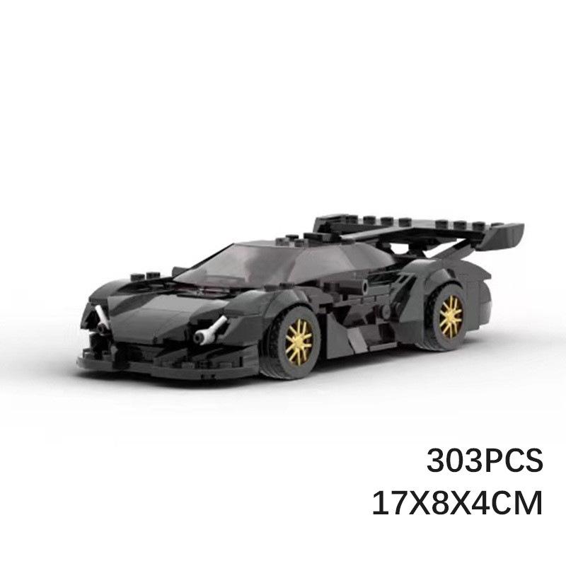 

M Building Block Compatible With Lego 78010 Apollo Ie Apollo Speed8 Grid Car High Difficulty Car Model