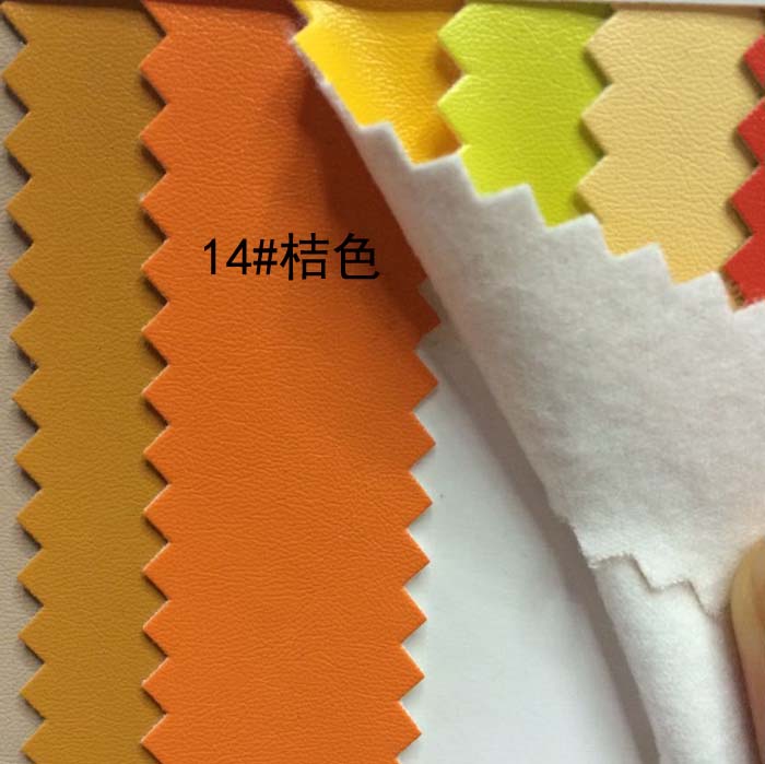 Soft Stretch PU Leather Fabric Sheepskin Pattern Upholstery By The Meter for Clothes Sofa Toy Bag Sewing Cloth Pearl Light Black