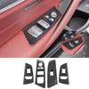 Für BMW 5er G30 G38 2018-2023 Kohlefaser Mittelkonsole Armaturenbrett Panel Abdeckung Zierleisten Aufkleber Innenraum Tuning Zubehör