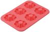 Kai Corporation Silicone Donut Pon 6 CAKE MATE Heat-Resistant Mold, De, Cavities, DL-5998