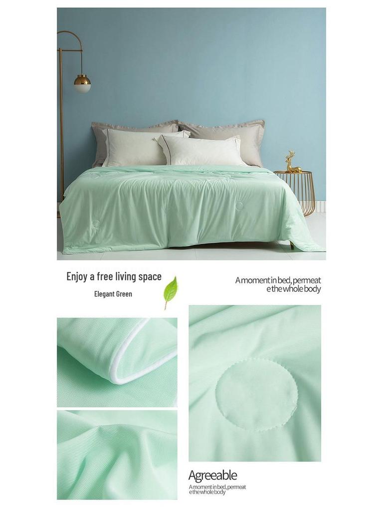 Class A Cool Summer Ice Cream Quilt: Lightweight, Machine Washable Air Conditioning Blanket