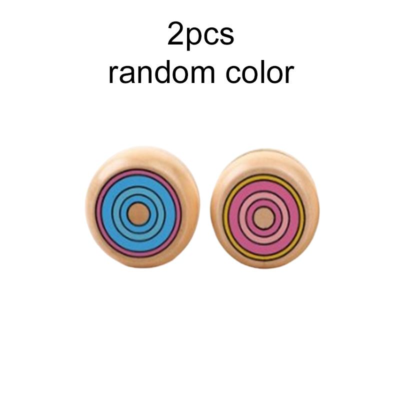 1~3pcs Wooden Yoyo Ball Children Physical Exercise Toys Team Activity Souvenirs Pull Wire Rotation Suitable for Beginners TMZ