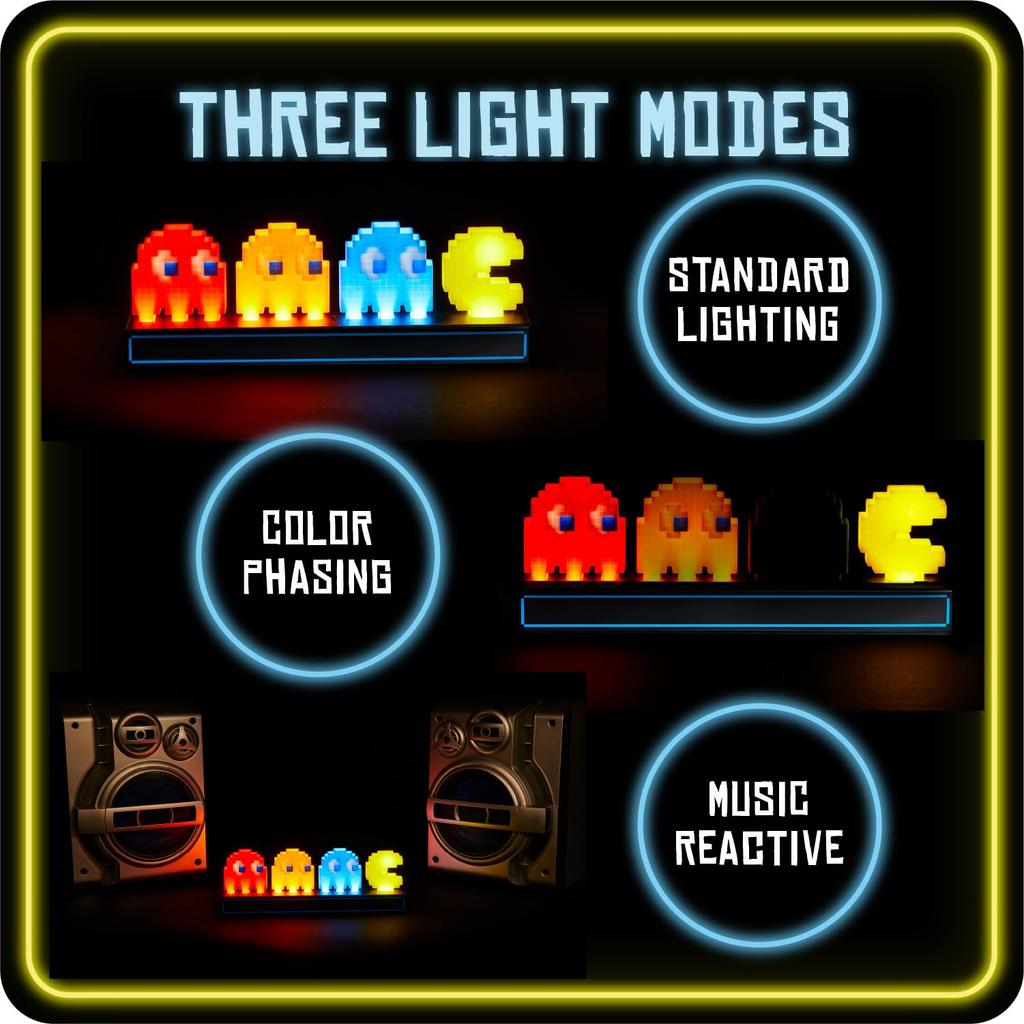 And Ghost Light Collectible Figure Lamp Pac-Man Pac-Man