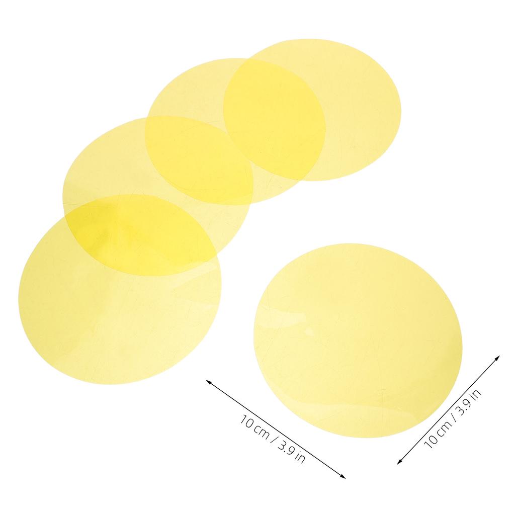 5 buc Film Difuzor Lumină Autoadeziv Film Corecție Lumină Caldă Pentru Lampă Foaie Gel Schimbare Culoare Autocolant Lumină Schimbătoare