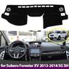 Anti-Slip Dashboard Cover Protective Pad Car Accessories Sunshade Carpet for Subaru Forester Xv 2013-2018 SG SH