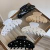 Korean Style Rhinestone Hair Claw Acetic Acid Acetic Acid Shark Clip Gifts Hair Claw Clip  Ladies