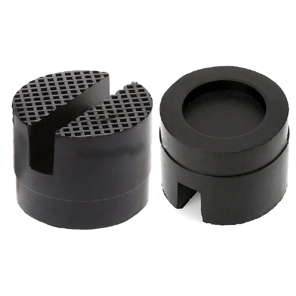 Macaco de Carro Universal Borrachas de Elevação Suporte de Macaco Borracha para Chão com Fenda Protetor de Chassi Adaptador Ferramenta de Elevação