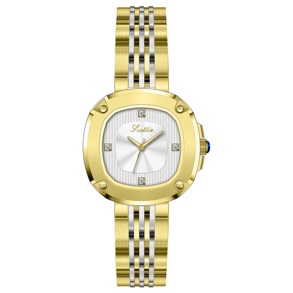 Ladies Watch Retro Small Square Watch Temperament Ladies Watch 9733
