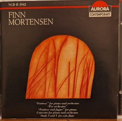 CD FINN MORTENSEN - Fantasy For Piano And Orchestra / P NCDB4942 Aurora 1988 Japan Classical Used