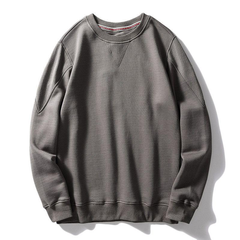 Heavy Weight American Style Hooded Deconstruct Export Sports Sweatshirt Gray M