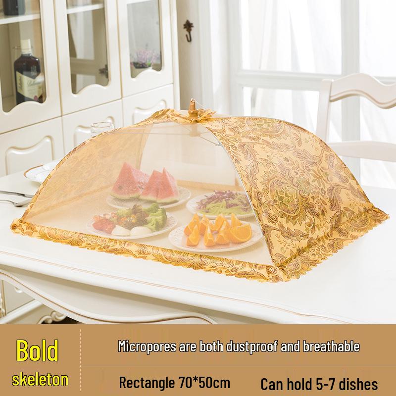 Foldable Anti-Fly Dustproof Food Cover for Leftovers