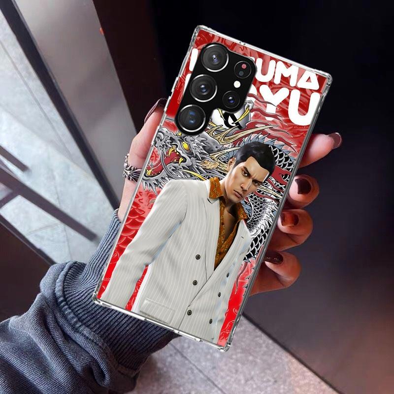 Yakuza 0 Game Phone Case For Samsung Galaxy S23 S24 S25 Edge S26 Ultra S22 + S21 Plus S20 FE Cover Silicone Print Shell Galaxy S