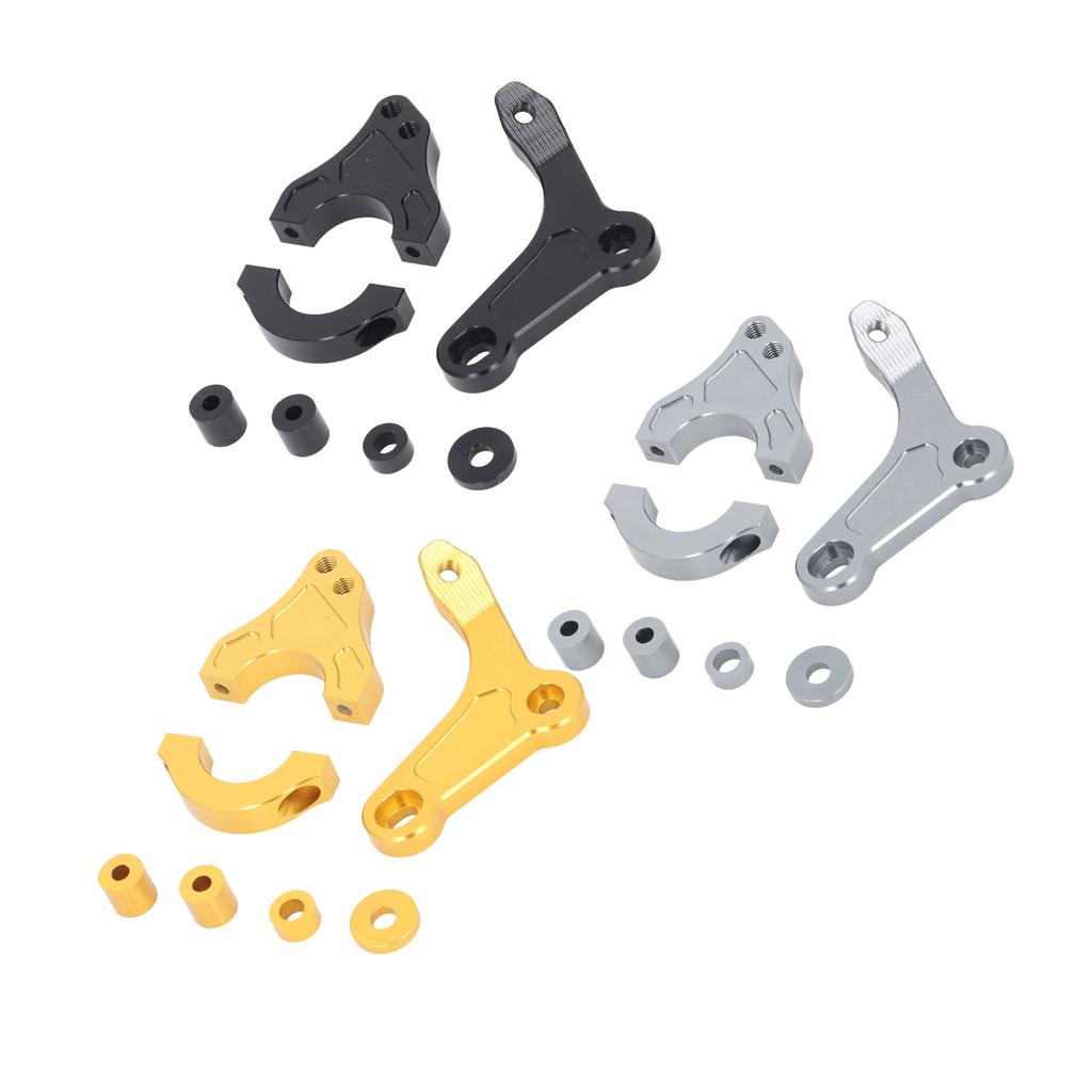 Motorcycle Steering Damper Stabilizer Bracket Adjustable Aluminum Alloy Lightweight for XMAX300 2017