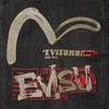Evisu Hand-Brushed Seagull Embroidered Denim Jacket Women Jackets Black 2EAGNW0DJ247OS
