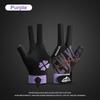 3 Finger Left Hand Pool Glove Adjustable Billiards Glove Snooker Shooting Glove Non Slip Stretchy Billiards Accessory
