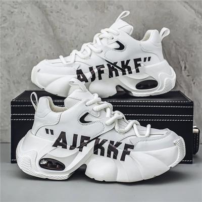Brand Men Height-increasing Shoes Quality Men's Sneakers Wear-resistant Male Thick-soled Shoes Comfortable Men's Running Shoes