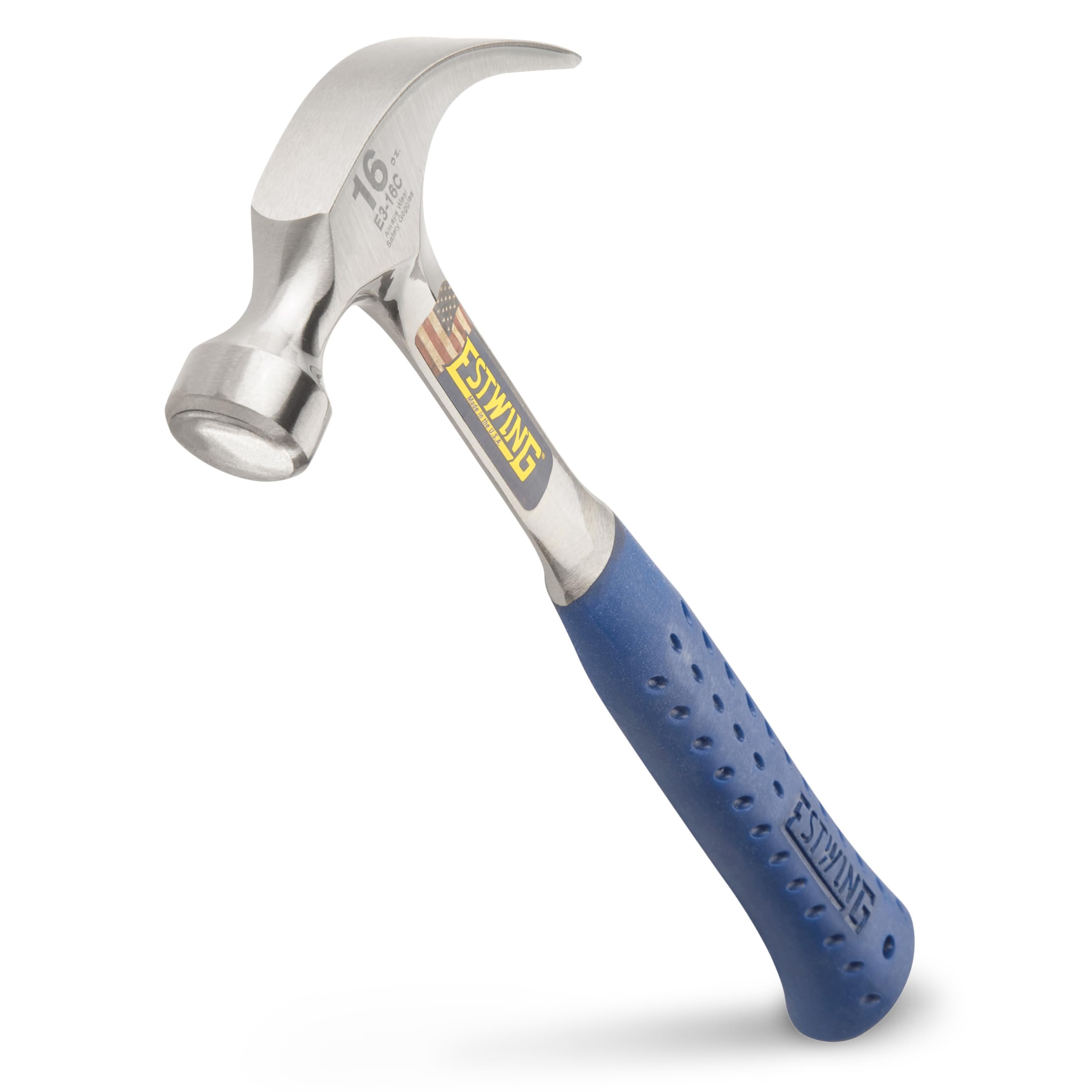 

Estwing Claw Hammer 16oz Nylon Grip E3-16C