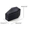 Coffin Shape Jewelry Display Box Portable Jewelry Organizer Box Necklace Earring Display Case Ring Holder Trinket Box