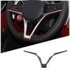 ABS Carbon Fiber Style Car Steering Wheel Cover Trim For Alfa Romeo Giulia 2017 2018 2019 Interior Accessories pgi231