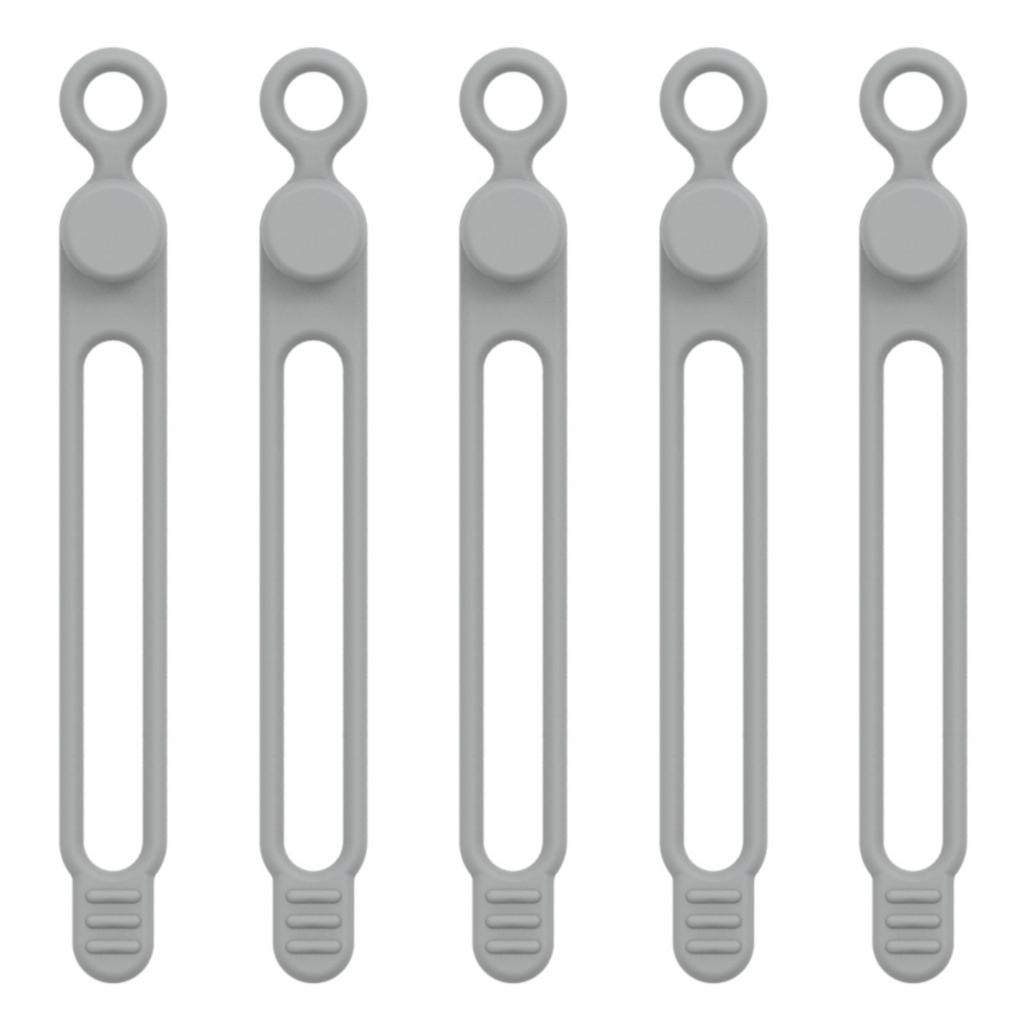 Silicone Cable Tie,Reusable Cable Straps,Cord Tie,Cable Cord Wire Organizers for Kitchen Office School Travel