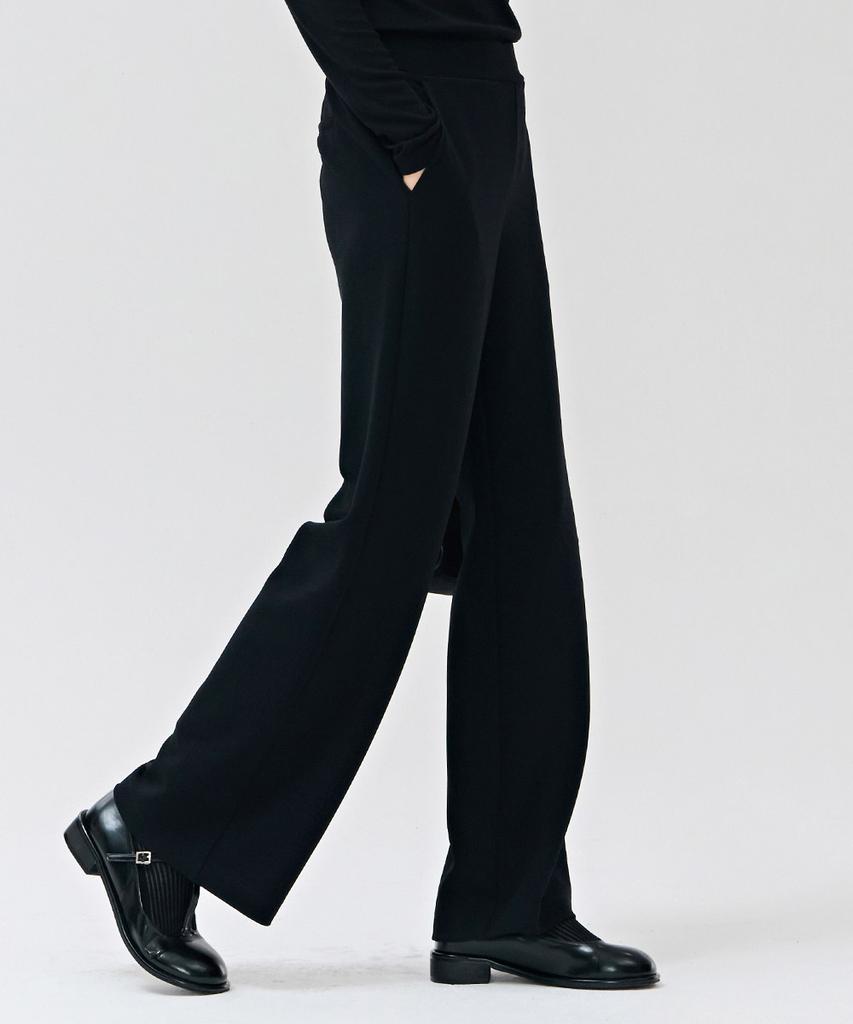 Chase Cult Women'S Elastic Waist Wide Pants-Derg2263B03