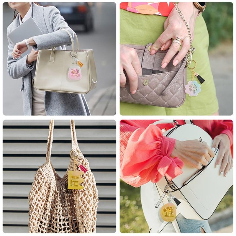 Letter Resin Shaker Mold DIY Quicksand Casting Epoxy Silicone Mold Resin Epoxy Jewelry Molds for Pendant Decors Crafts