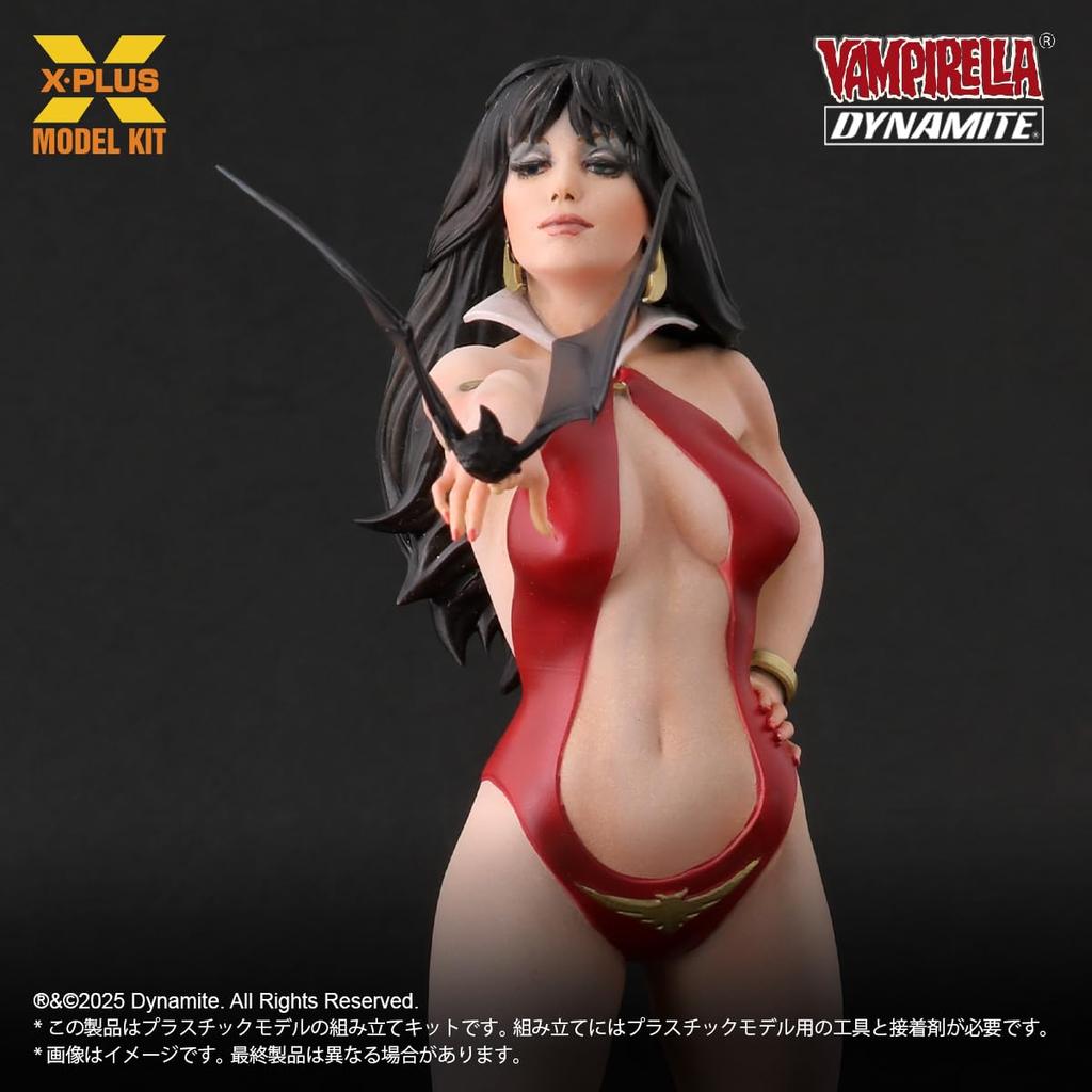 X PLUS Vampirella Jose Gonzalez Edition Scale Unpainted Plastic Model Kit 1/8
