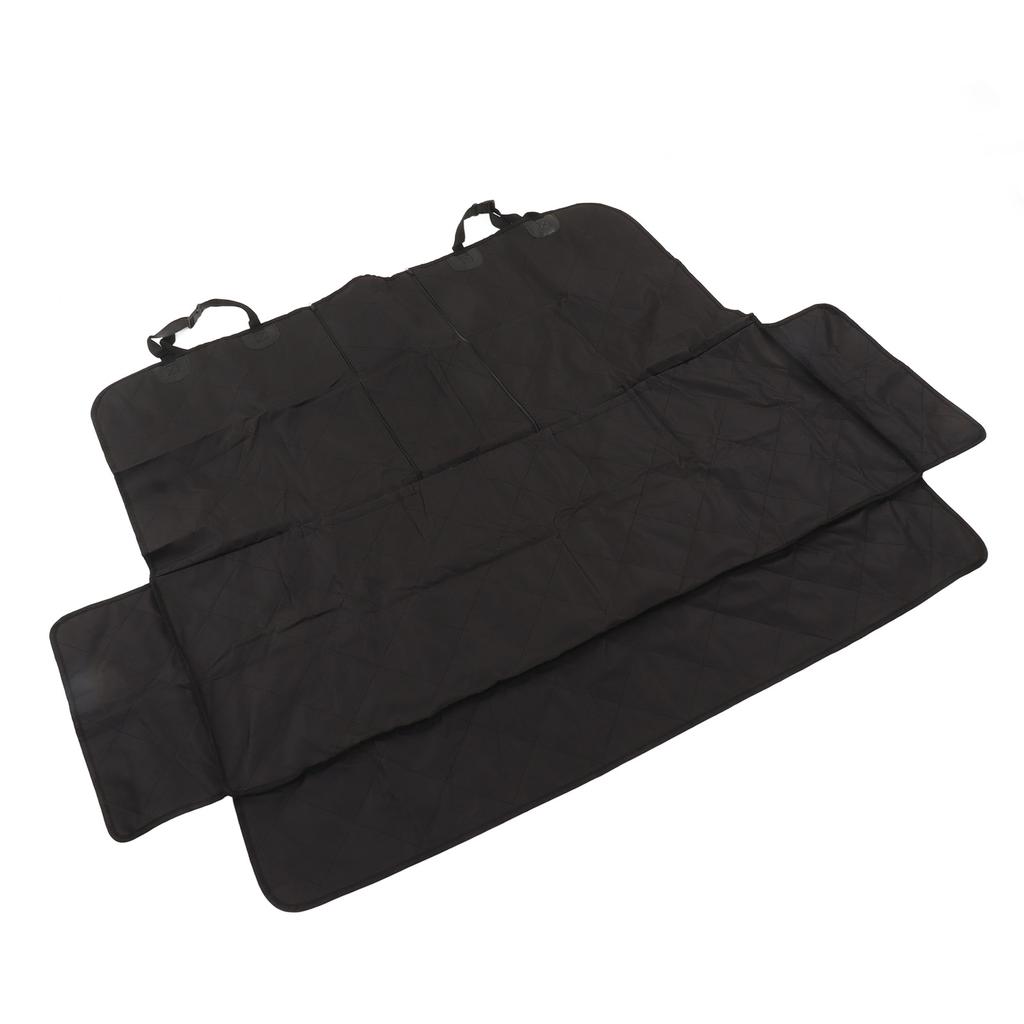 Hunde-Autositzbezug, weich, wasserdicht, Oxford-Stoff, atmungsaktiv, faltbar, für die Rücksitzbank des Autos für Haustiere