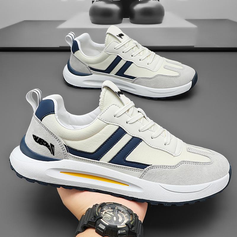 Skate Shoes for Men Leather Casual Falt Comfortable Rubber Outdoor Sports Casual Tennis Shoes  Original Sneakers Man