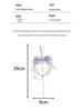 Crystal Bow Car Pendant: Fashionable Goddess Ornament for Car Interior