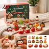 Holiday Countdown Gift Christmas Squeeze Advent Calendar 2026, 24 Days Dumpling Fidget Toys Calendar, Soft Sensory Stress Relief for Adults,