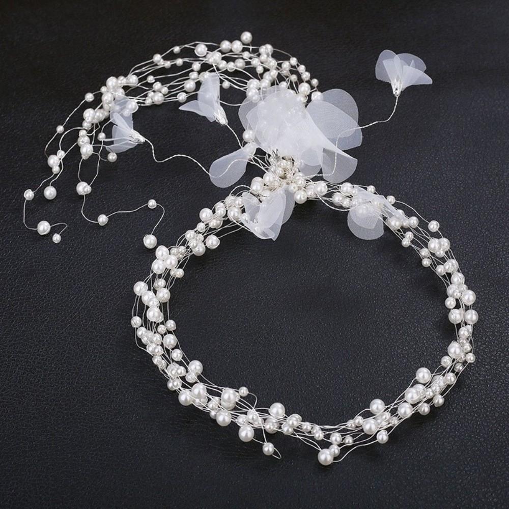 Handmade Fairy Hair Band Luxury Beaded Hair Accessories Fashion Bridal Headdress  Photoshoot