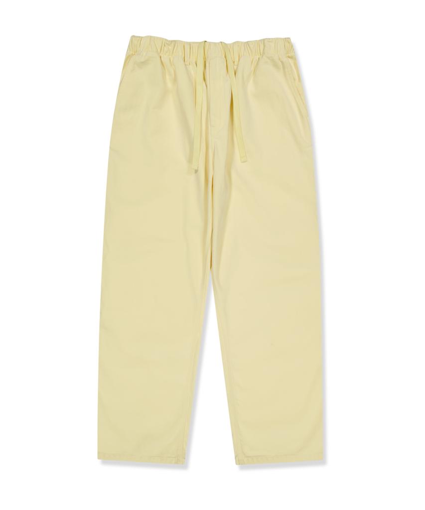 YESEYESEE Brushed Work Pants Yellow