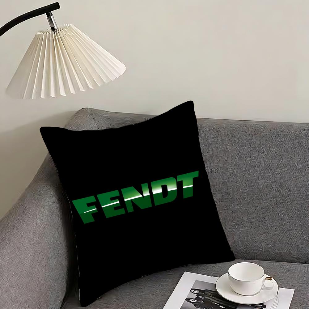 Luxury FFendtSS Cushion Cover Elegant Comfort Pillowcase Sofa Bed Doublesided Printed Invisible Zipper Home Decor