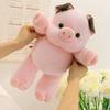 Farm Animal Plush Cute Pig Lamb Highland Cow Stuffed Toys Soft Fluffy Hugging Dolls for Kids And Adults