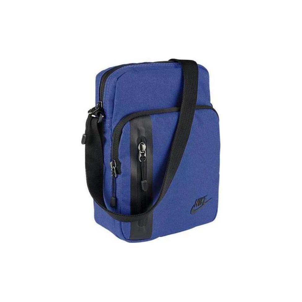 New Nike Tech Challenge Polyester Shoulder Bag, Crossbody Bag Regular Men's Dark Blue BA5268-480