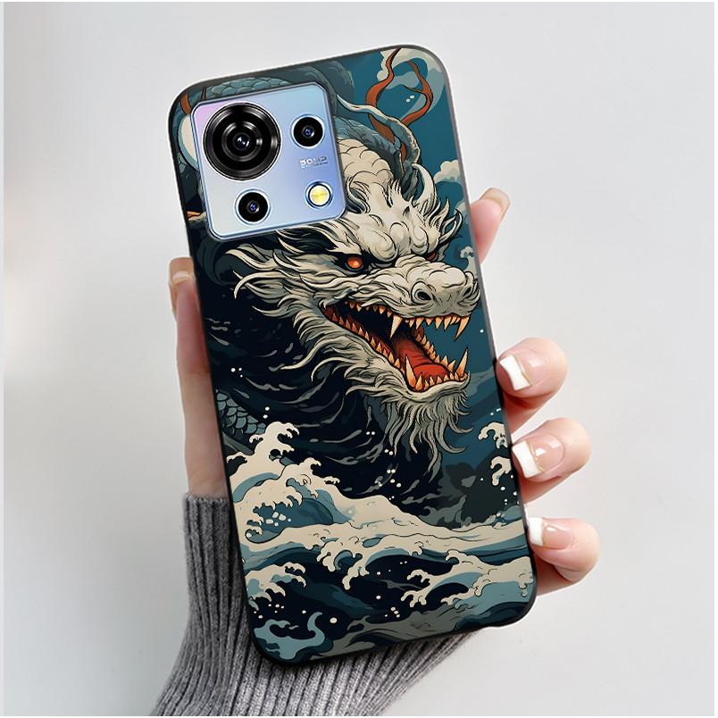 For ZTE Blade V50 Vita Case Luxury Cute Love Rabbit Funny Black Soft Silicone Phone Casing For ZTE BladeV50 Vita V50Vita Cover