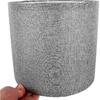 DOITOOL Home Decor Lamp Shade for Table Lamps, Drum Lamp Shade, Replacement Small Natural Linen Lampshades Spider Fitter (Grey) Small White Desk