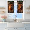 2pcs Cute Highland Calf Decorative Curtains   Animal Themed Curtains   Semi Blackout Curtains