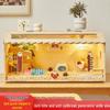 Luxury Hamster Villa Set: Cage, Nest, Breeding Box & Hiding Spot for Golden Hamsters