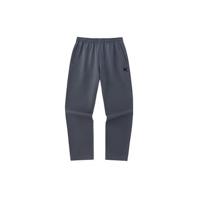 Basketball Series Solid Color Sports Casual Warm Lace-Up Pants Men Bottoms Gray 952341501-2