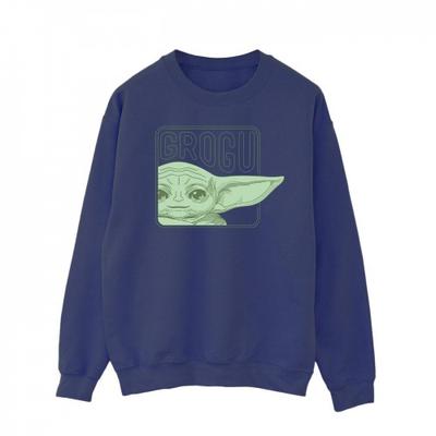 Erkek The Mandalorian Grogu Box Sweatshirt
