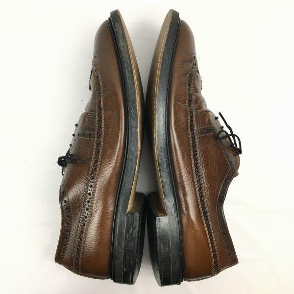 Vintage Rare Mansfields × BOSTONIAN American Full Brogue Wingtip Brown Size 27.528.5 Men's(USED)