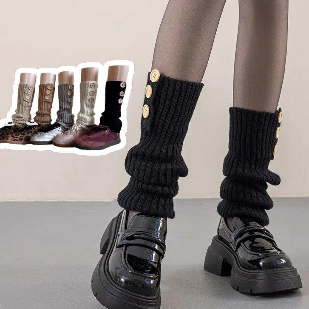 Balletcore Y2K Leg Warmers Lolita JK Boots Cover Cute Long Tube Stockings Autumn/Winter