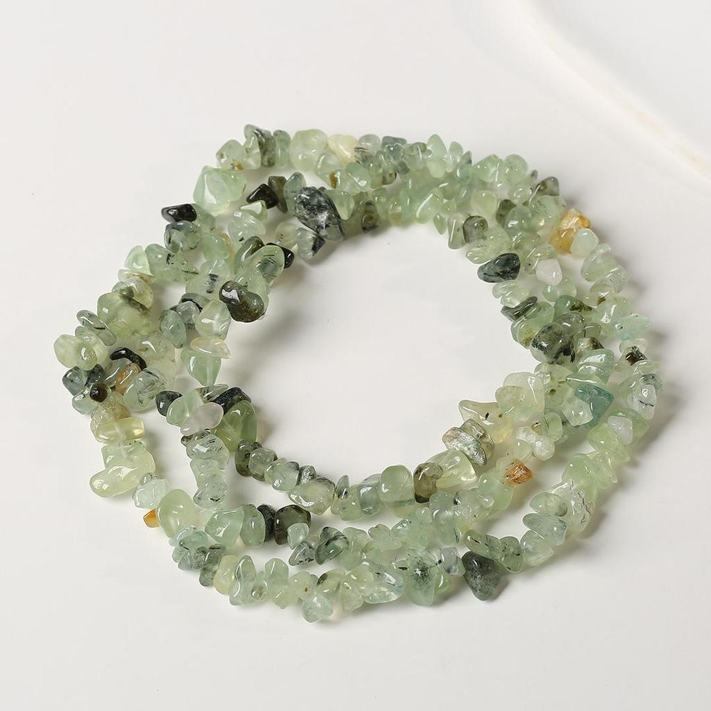 80cm Natürliche Amethyst Splitterkette - Poliert, Unregelmäßige Streifen für DIY Schmuck & Armbänder