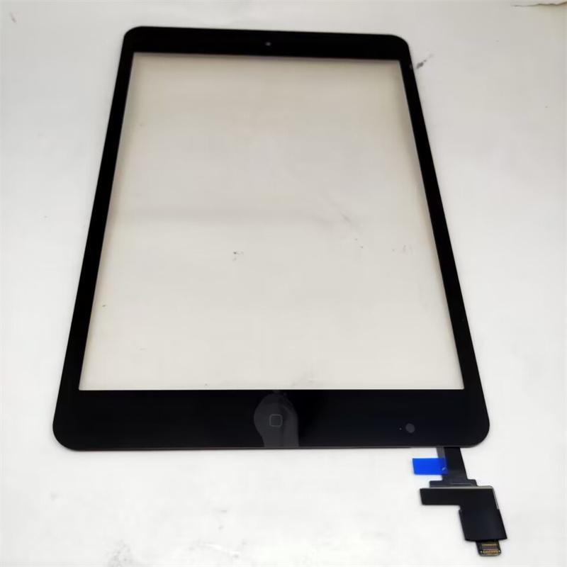 For iPad Mini 1/2/3 Touch Screen Digitizer with Home Button For iPad Mini1 A1432 A1454 A1455 ipad Mini 2 A1489 A1490 A1491 Glass Mini 1 Black
