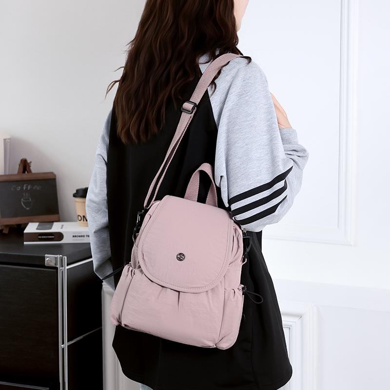 Nylon Backpack Women's Lightweight Travel Backpack
